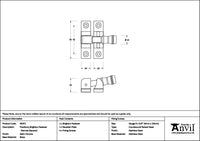 Prestbury Narrow Square Brighton Fastener