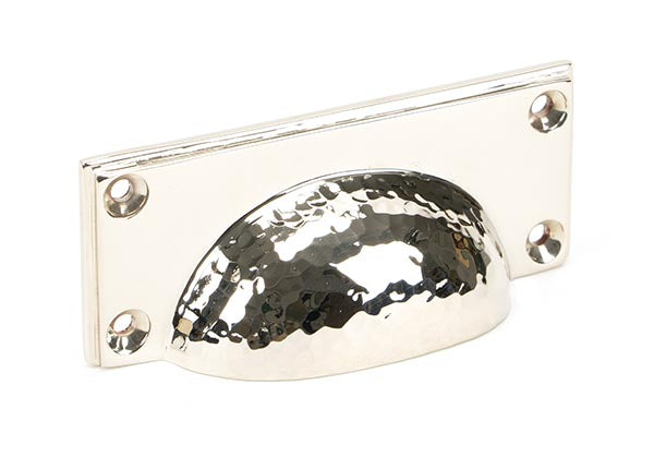 Hammered Art Deco Drawer Pull