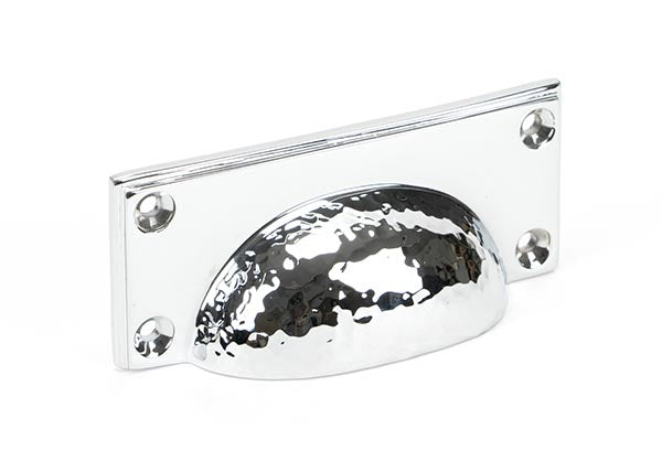 Hammered Art Deco Drawer Pull