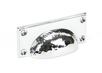 Hammered Art Deco Drawer Pull