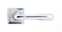 Newbury Lever on Rose Set Square Rose (Sprung)