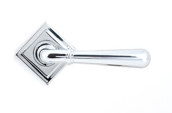 Newbury Lever on Rose Set Square Rose (Sprung)