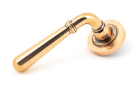 Newbury Lever on Rose Set Plain Rose (Sprung)