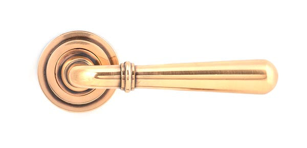 Newbury Lever on Rose Set Art Deco Rose (Sprung)