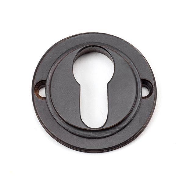 Round Euro Escutcheon Plain