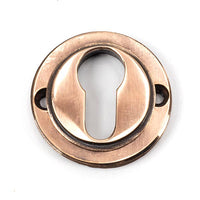 Round Euro Escutcheon Art Deco