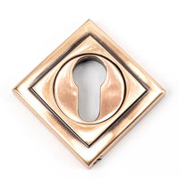 Round Euro Escutcheon Square