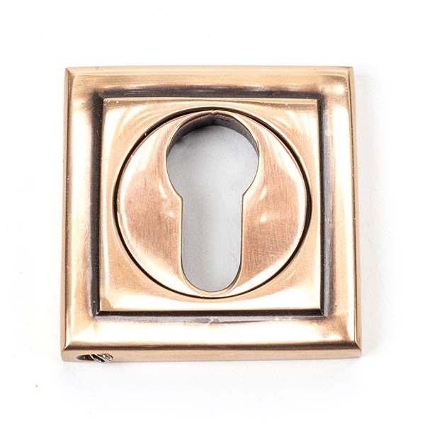 Round Euro Escutcheon Square