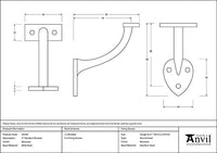 3" Handrail Bracket