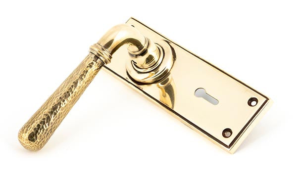 Hammered Newbury Lever Lock Set