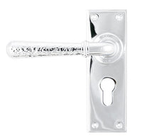 Hammered Newbury Lever Euro Lock Set