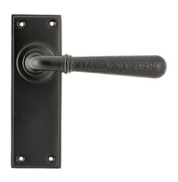 Hammered Newbury Lever Latch Set