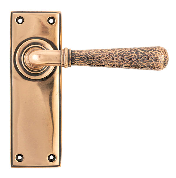 Hammered Newbury Lever Latch Set