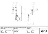 Right-Handed 16mm Shepherd's Crook Espag