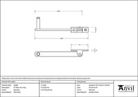 6" Roller Arm Stay