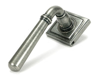 Newbury Lever on Rose Set Square Rose (Sprung)