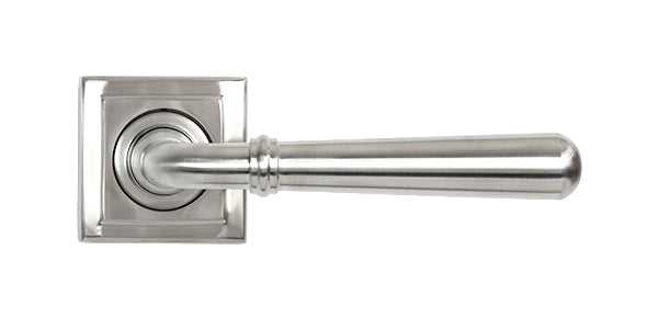 Newbury Lever on Rose Set Square Rose (Sprung)