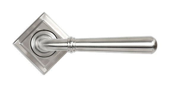 Newbury Lever on Rose Set Square Rose (Sprung)