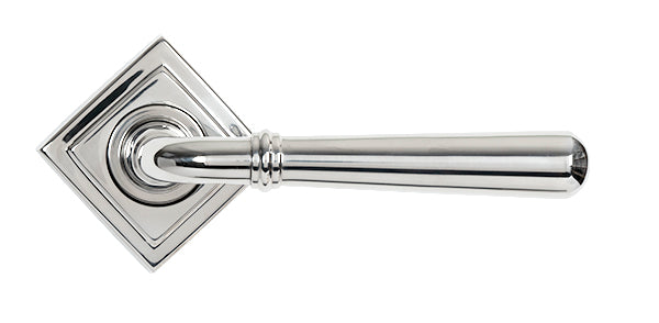 Newbury Lever on Rose Set Square Rose (Sprung)