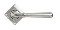 Newbury Lever on Rose Set Square Rose (Unsprung)