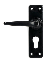 Smooth Lever Euro Lock Set