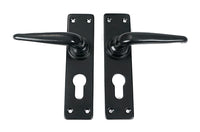 Smooth Lever Euro Lock Set