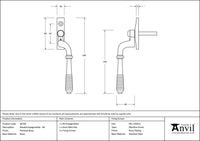 Right-Handed Reeded Espag