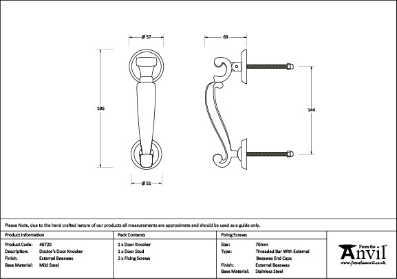 Doctor's Door Knocker