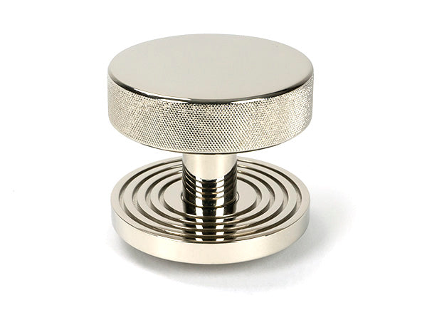 Brompton Centre Door Knob Beehive Rose