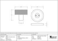 Brompton Mortice/Rim Knob Set Plain Rose