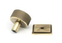 32mm Brompton Cabinet Knob Square Rose