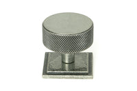 38mm Brompton Cabinet Knob Square Rose