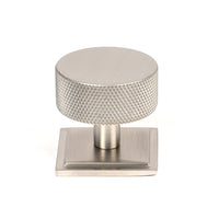 38mm Brompton Cabinet Knob Square Rose