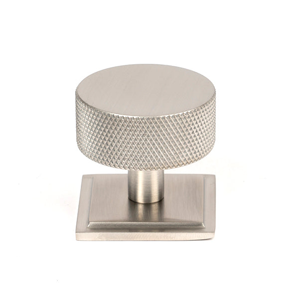 38mm Brompton Cabinet Knob Square Rose