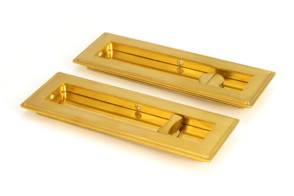 175mm Art Deco Rectangular Pull - Privacy Set