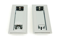 175mm Art Deco Rectangular Pull - Privacy Set