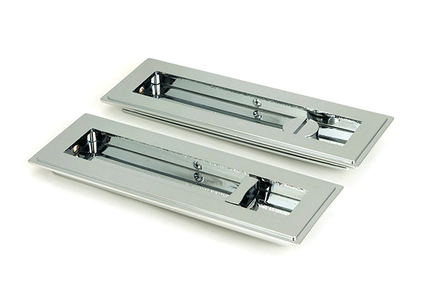 175mm Art Deco Rectangular Pull - Privacy Set