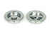 75mm Art Deco Round Pull - Privacy Set