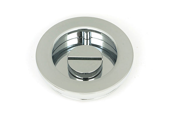 60mm Plain Round Pull - Privacy Set