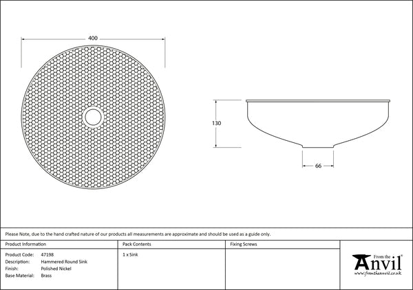 Round Sink