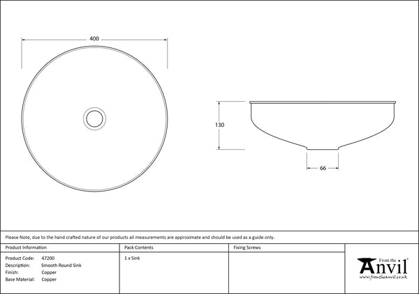 Round Sink