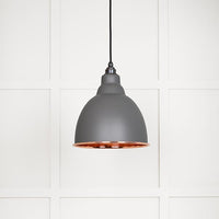 Smooth Copper Brindley Pendant