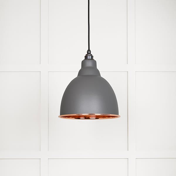 Smooth Copper Brindley Pendant