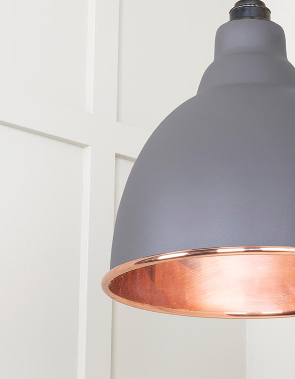 Smooth Copper Brindley Pendant