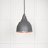 Smooth Copper Brindley Pendant