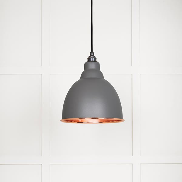 Smooth Copper Brindley Pendant