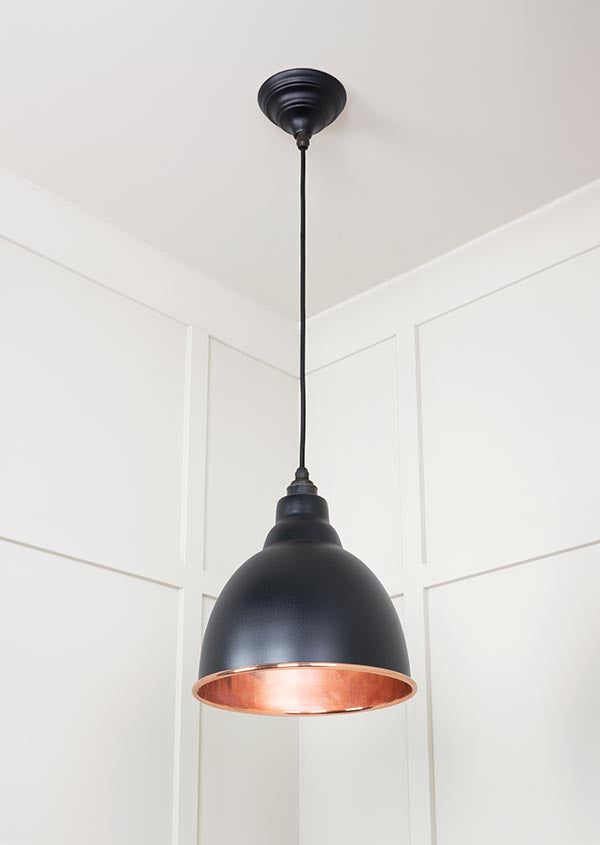 Smooth Copper Brindley Pendant