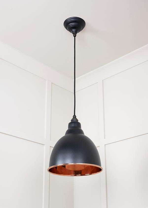 Smooth Copper Brindley Pendant