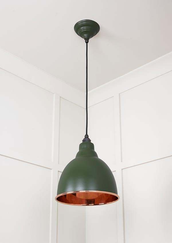 Smooth Copper Brindley Pendant