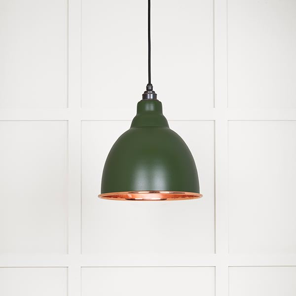 Smooth Copper Brindley Pendant